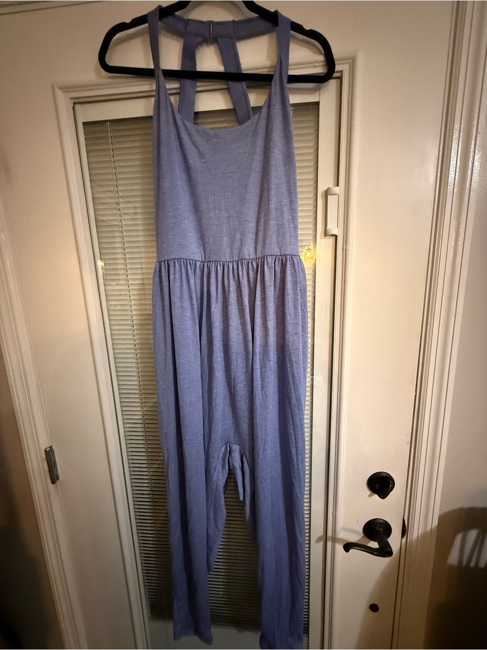 NWT/NIB Halara U Neck Pocket Harem Casual Jumpsuit-Easy Peezy Edition w/ pockets - Picture 5 of 8